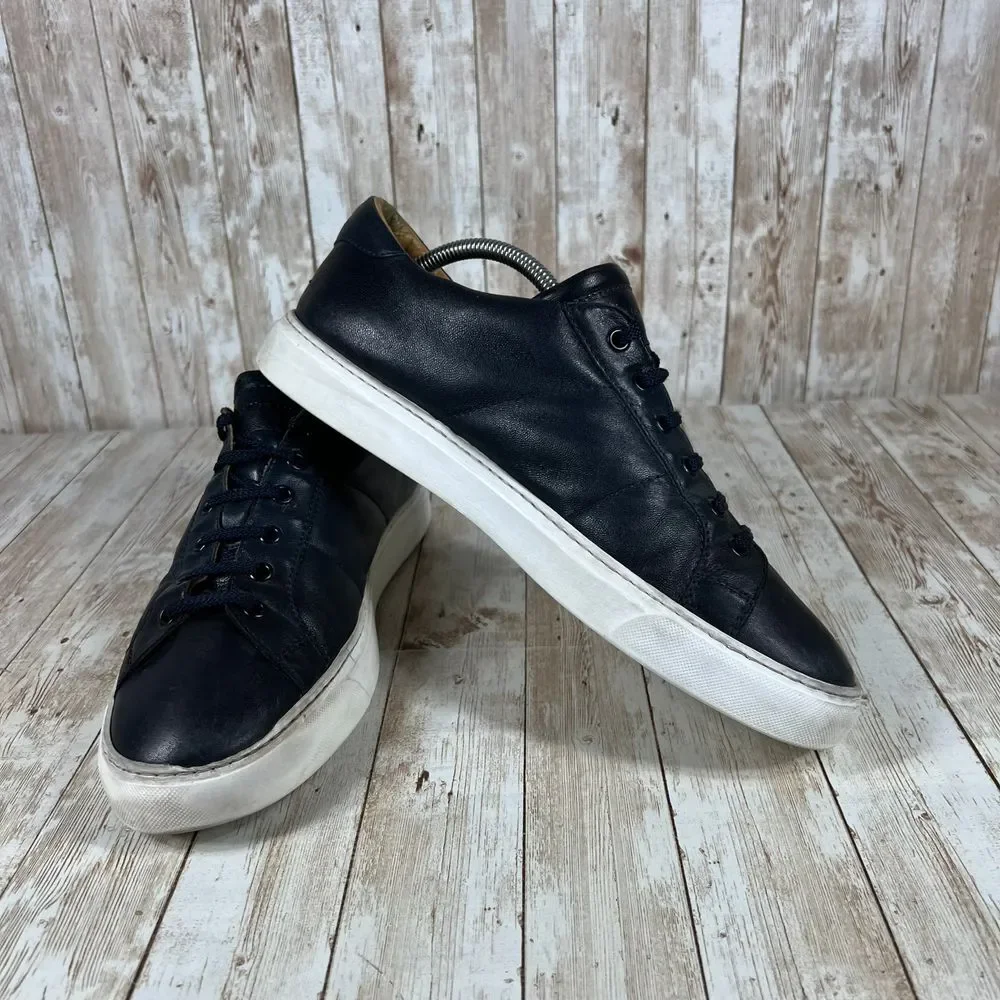 To boot me York pacer sneaker navy blue leather casual mens 10.5‎